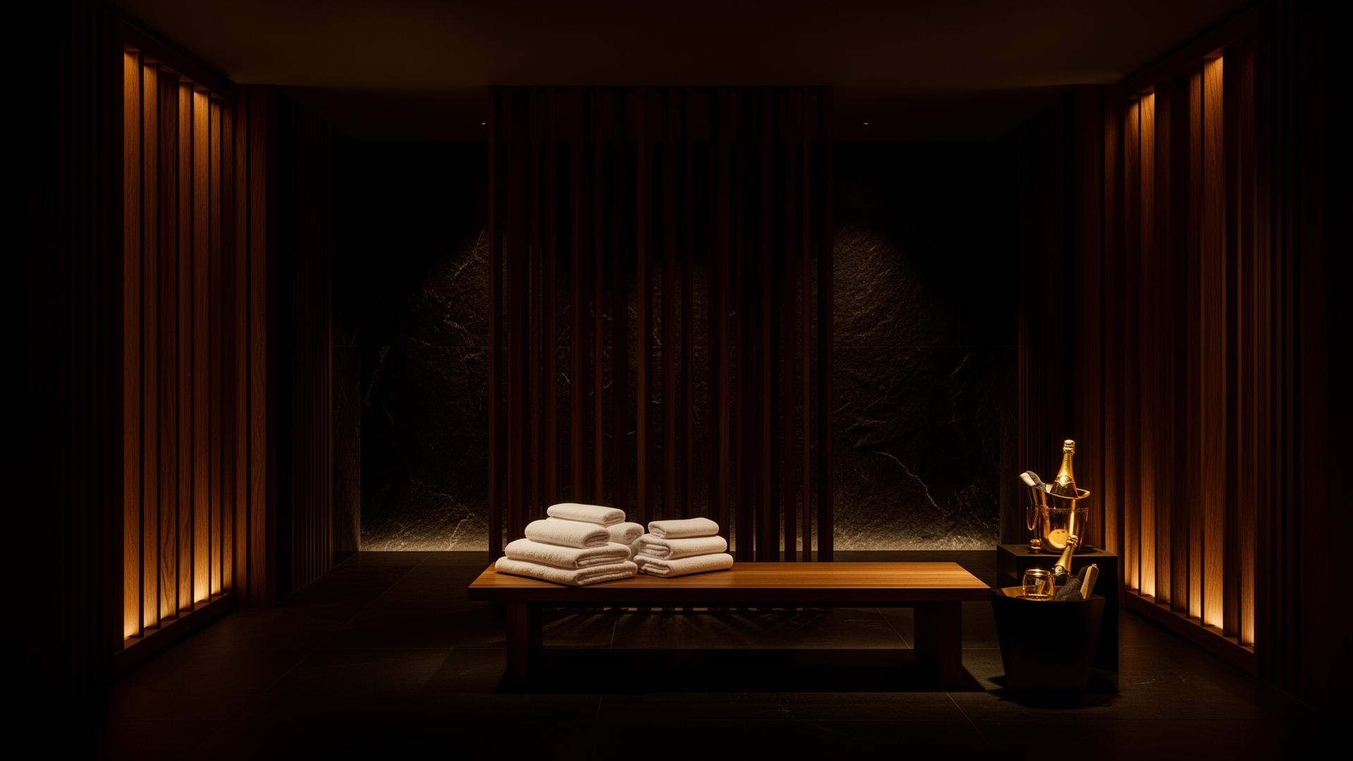 A tranquil spa atmosphere